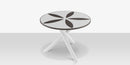 DecoScapes Organic Sand Dollar 48" Diameter Dining Table