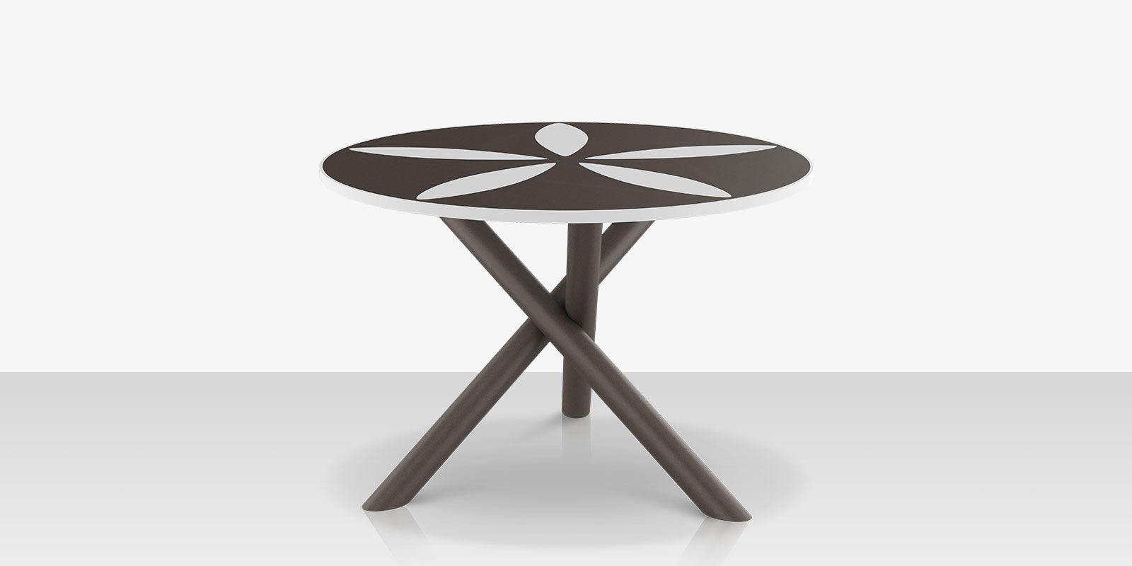 DecoScapes Organic Sand Dollar 48" Diameter Dining Table