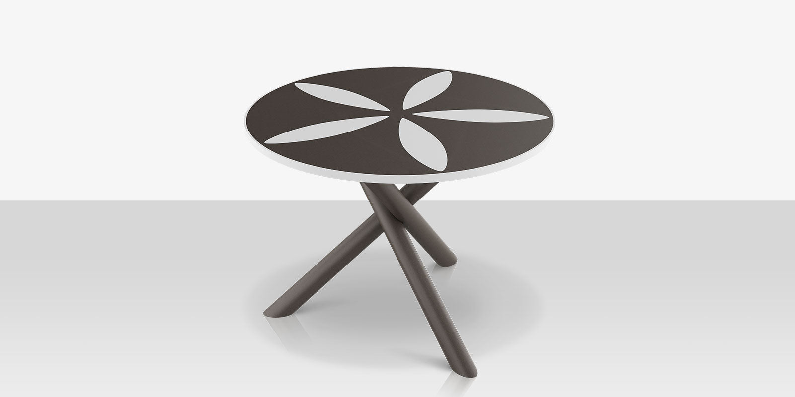 DecoScapes Organic Sand Dollar 48" Diameter Dining Table