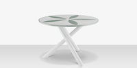DecoScapes Organic Sand Dollar 48" Diameter Dining Table