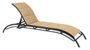 Woodard Orion Padded Sling Chaise Lounge