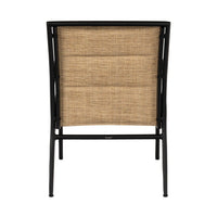 Woodard Orion Padded Sling Dining Armchair