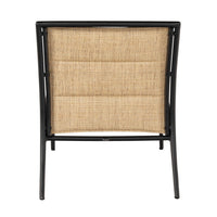 Woodard Orion Padded Sling Armless Lounge Chair