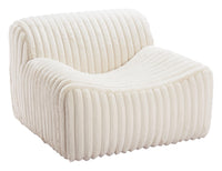 Zuo Modern Osterbro Accent Chair in Cream