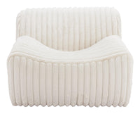 Zuo Modern Osterbro Accent Chair in Cream