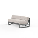 Sunset West Redondo Curved Sofa with Cushion