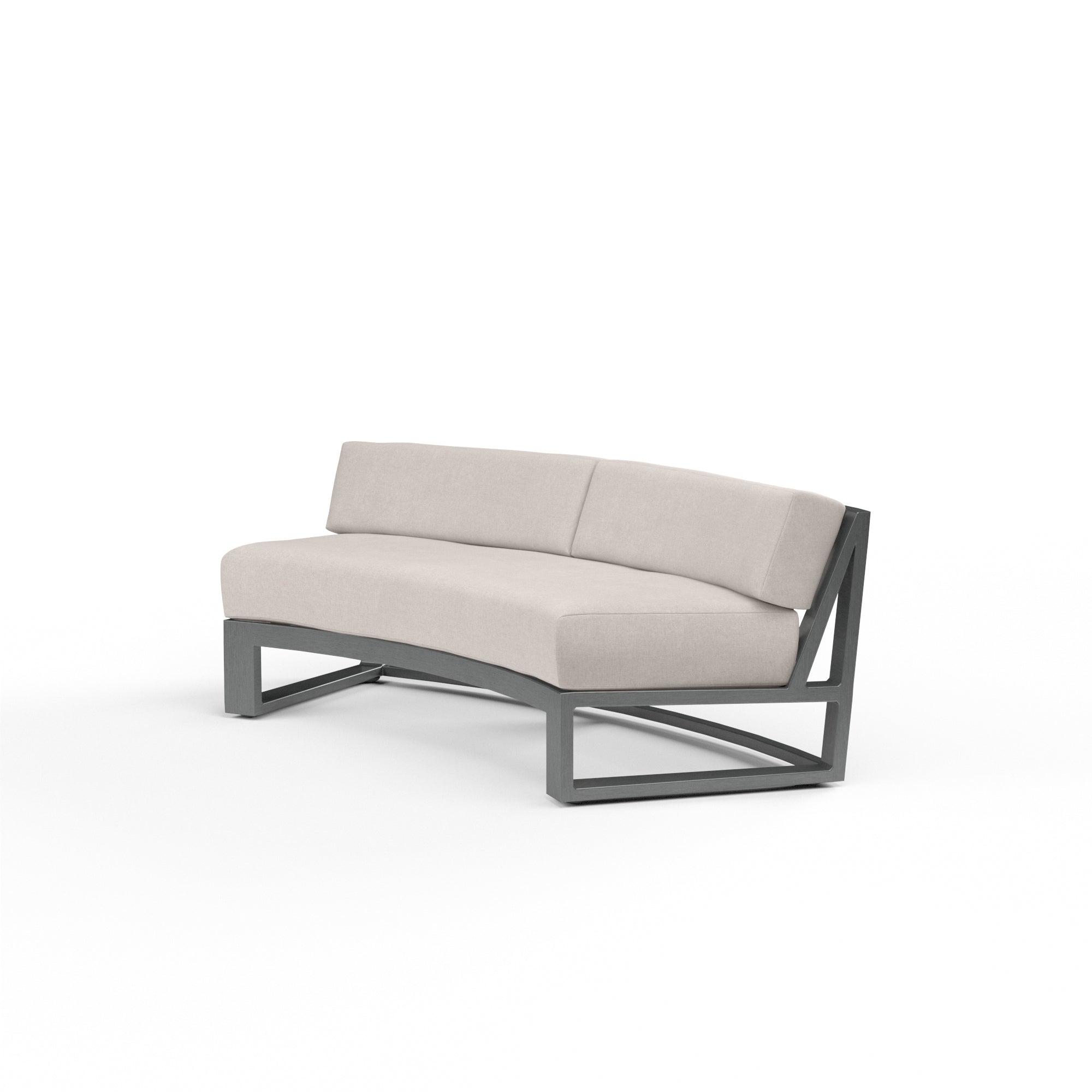 Sunset West Redondo Curved Sofa with Cushion