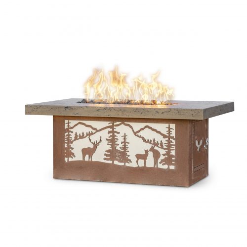 The Outdoor Plus 60" x 36" Rectangle Outback Fire Pit