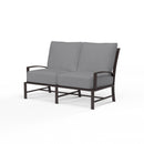 Sunset West La Jolla Aluminum Loveseat with Cushion