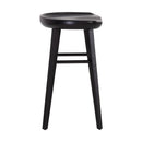 Sunpan Dominic Counter Stool in Black / Walnut / Light Oak