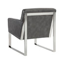 Sunpan Orest Lounge Chair - Cantina Magnetite