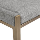 Sunpan Dionne Dining Chair in Monument Oatmeal / Monument Pebble