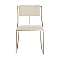 Sunpan Makena Dining Chair Monument Oatmeal / Pebble