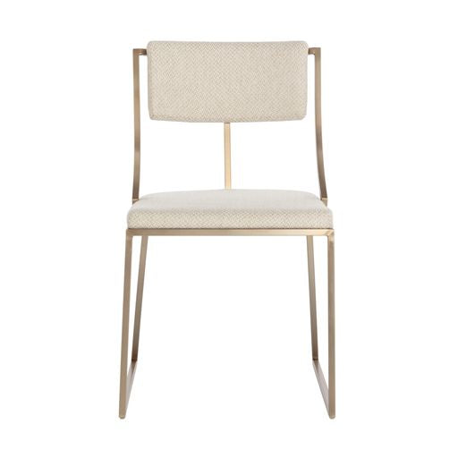 Sunpan Makena Dining Chair Monument Oatmeal / Pebble