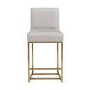 Sunpan Joyce Counter Stool Casablanca Stratus / Cube Black