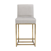 Sunpan Joyce Counter Stool Casablanca Stratus / Cube Black