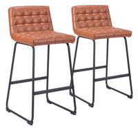 Zuo Modern Pago Barstool in Brown