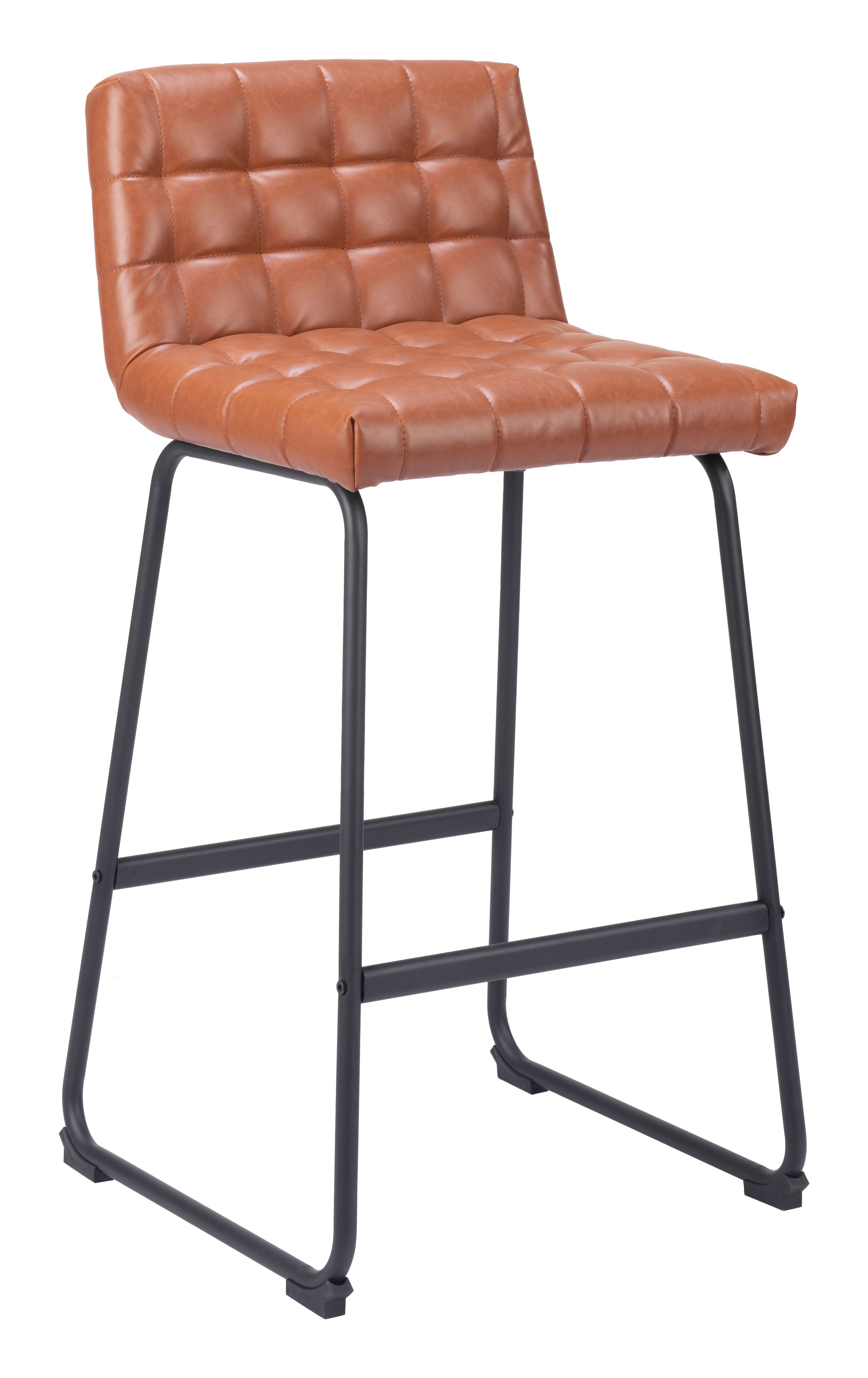 Zuo Modern Pago Barstool in Brown