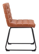 Zuo Modern Pago Dining Chair in Brown