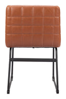 Zuo Modern Pago Dining Chair in Brown