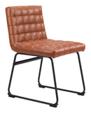 Zuo Modern Pago Dining Chair in Brown