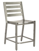 Woodard Palm Coast Slat Counter Stool Without Arms