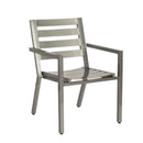 Woodard Palm Coast Slat Dining Armchair - Stackable