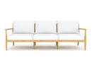 Royal Teak Palma Sofa / 3-Seater Sofa with Cushions