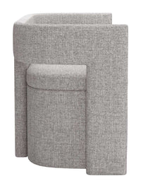 Zuo Modern Papua Storage Bench Gray