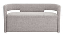 Zuo Modern Papua Storage Bench Gray
