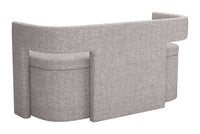 Zuo Modern Papua Storage Bench Gray