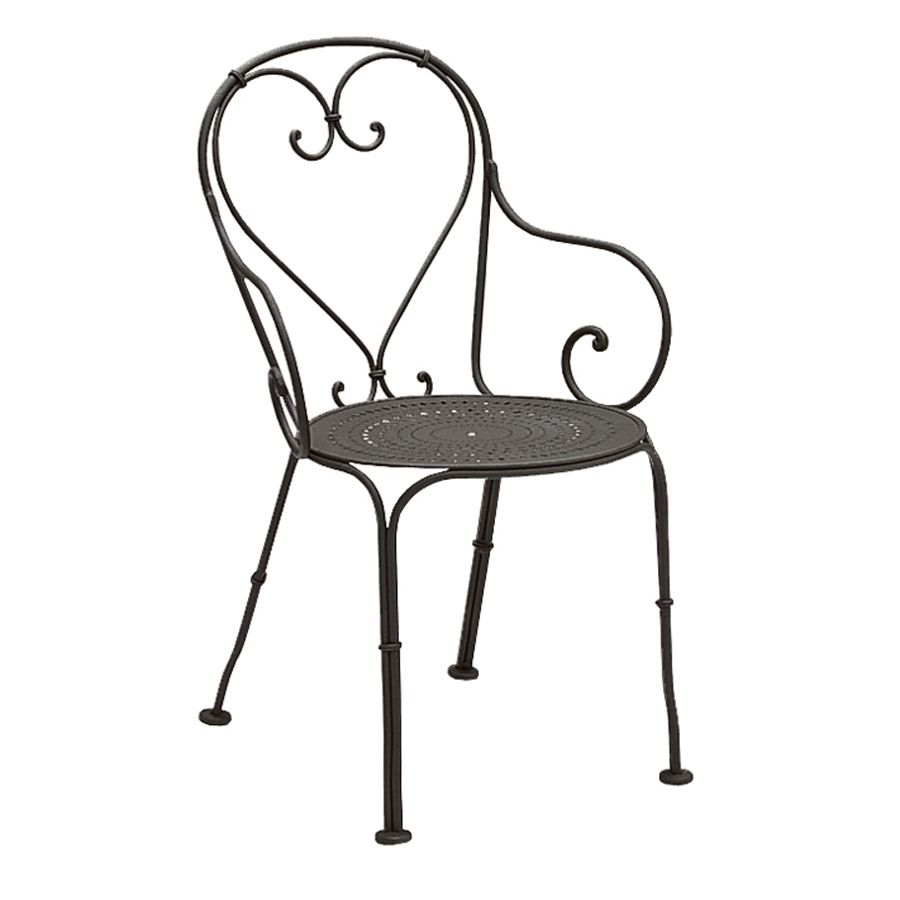 Woodard Et Cetera Parisienne Arm Chair with Optional Cushion