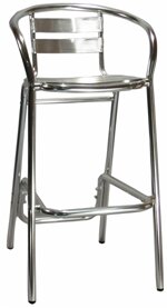 H&D Seating All Aluminum Patio Barstool