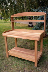 All Things Cedar Potting Bench
