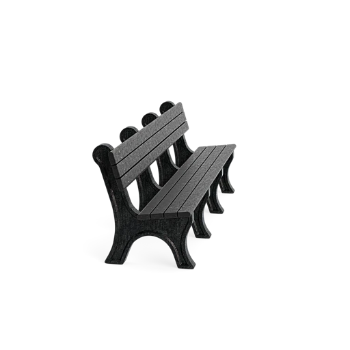 Polly Products Park Classic Backed Bench