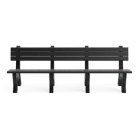 Polly Products Park Classic Backed Bench