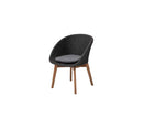 Cane-Line Peacock Chair with Teak Legs