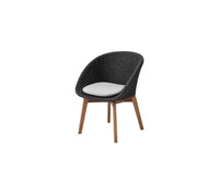 Cane-Line Peacock Chair with Teak Legs