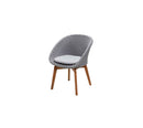 Cane-Line Peacock Chair with Teak Legs