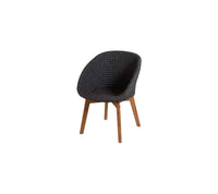 Cane-Line Peacock Chair with Teak Legs