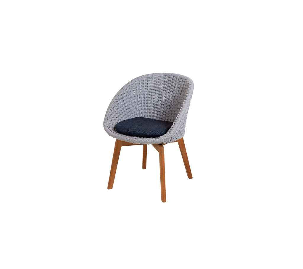 Cane-Line Peacock Chair with Teak Legs