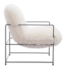 Zuo Modern Pelut Accent Chair White