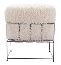 Zuo Modern Pelut Accent Chair White