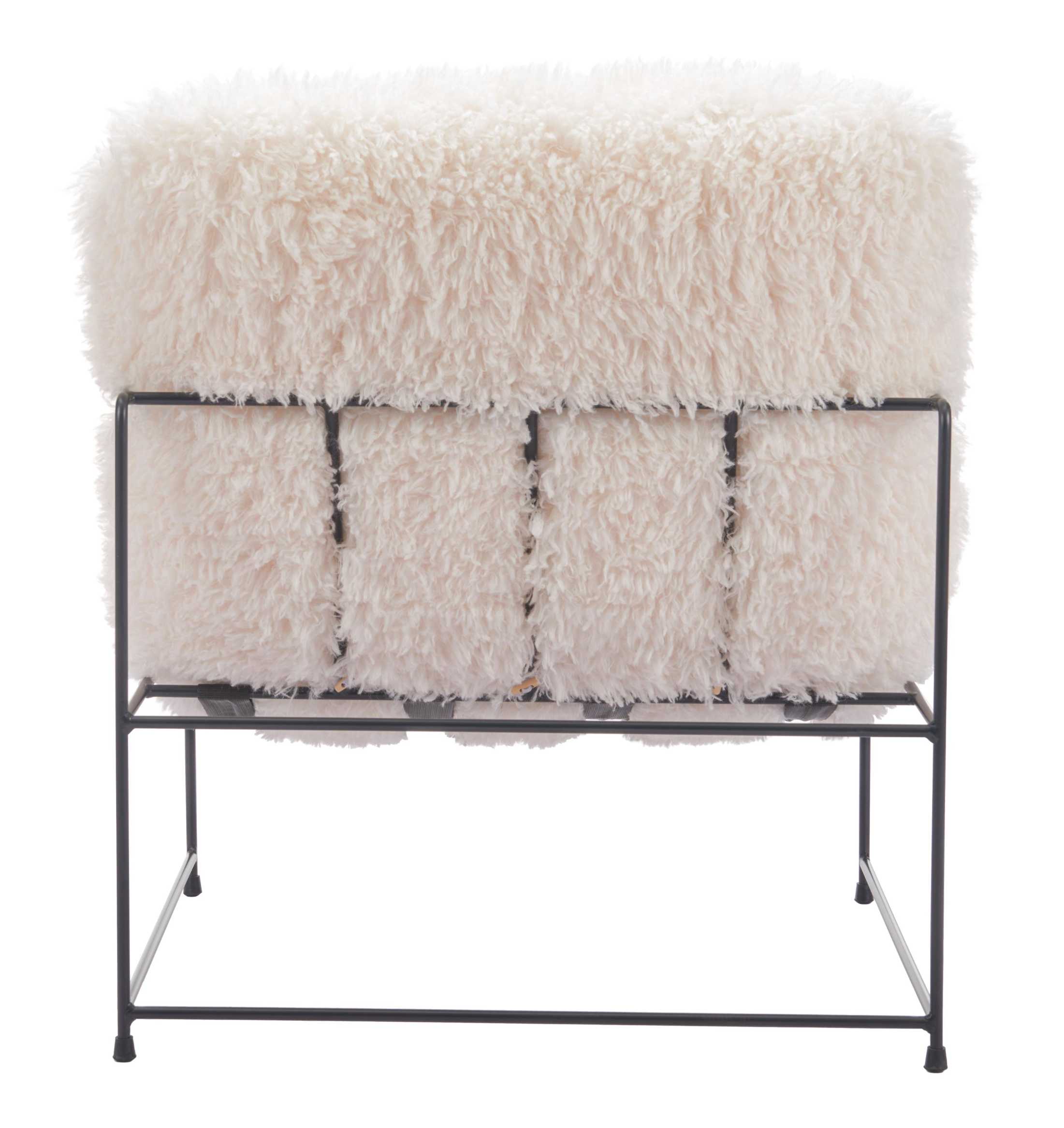 Zuo Modern Pelut Accent Chair White