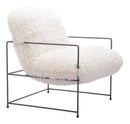Zuo Modern Pelut Accent Chair White
