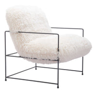 Zuo Modern Pelut Accent Chair White