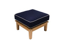 Royal Teak Coastal Wooden Set with Two Club Chairs or Miami Coffee Table and 2-Seater Loveseat