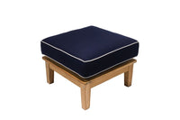 Royal Teak Coastal Wooden Set with Two Club Chairs or Miami Coffee Table and 2-Seater Loveseat
