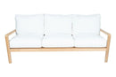 Royal Teak Coastal Wooden Sofa 3-Seater