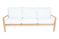 Royal Teak Coastal Wooden Sofa 3-Seater